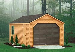 12' x 24' A-Frame garage