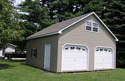 Two story vinyl A-Frame