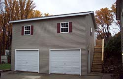 Two story vinyl A-Frame