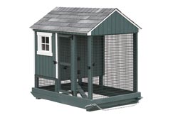 CR46- 4x6 Chicken coop w/run