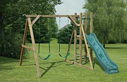 Wood Swing Set