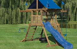 Wood Swing Set