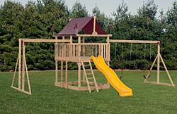 Wood Swing Set