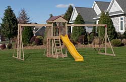 Wood Swing Set