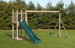 Wood Swing Set