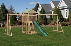 Wood Swing Set