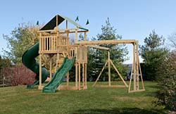 Wood Swing Set