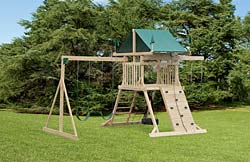 Wood Swing Set