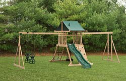 Wood Swing Set