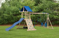 Wood Swing Set