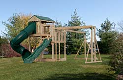 Wood Swing Set